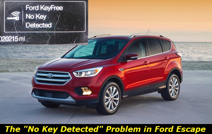 no key detected problem ford escape